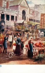 Vieux Londres : Marché de Covent Garden
