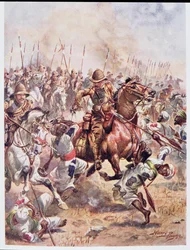 Charge des vingt-et-unième lanciers, illustration de 
