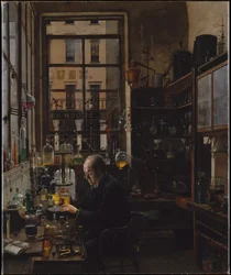 Henry Alexander au laboratoire