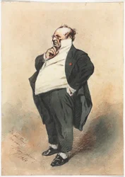 Joseph Prudhomme debout, 1868