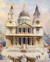 Cathédrale Saint-Paul, Londres, lieu du service de prière et d