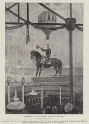 Un exploit de cirque remarquable, la descente rapide à cheval de Corradini