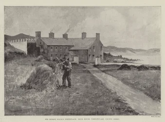 Lieu de naissance de Sir George White, Rock House, Portstewart, Comté de Derry