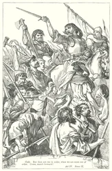 Le roi Henri VI, deuxième partie (gravure)