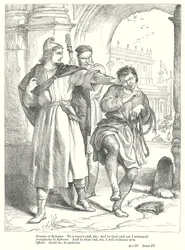 La comédie des erreurs (gravure)