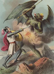Chrétien tue Apollyon