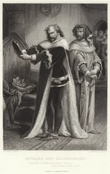 Richard et Bolingbroke, Richard II, Acte IV, Scène I