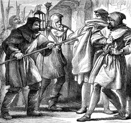 Scène de Beaucoup de bruit pour rien de Shakespeare, 1870