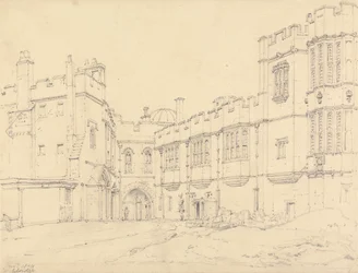 Galerie de la reine Elizabeth et porte du Prince Noir, Windsor
