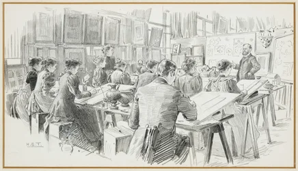 Salle de Conception, École Municipale des Arts