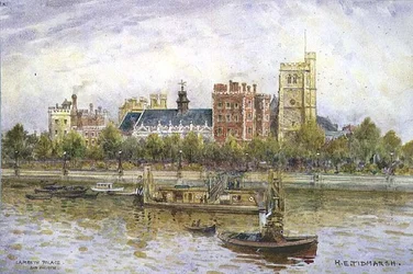Palais de Lambeth et église