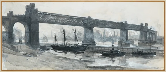 Canal maritime, pont de Runcorn