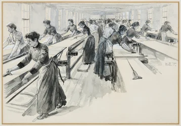 Découpe de velours à l