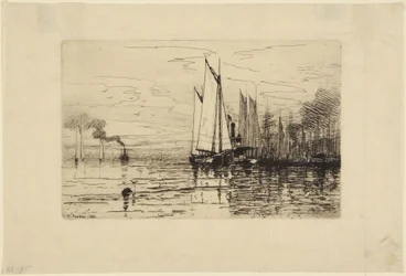 Bateaux dans le port