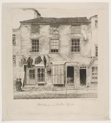 Vieille maison dans Rector Street, de Scènes du vieux New York
