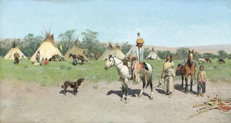 Dans de nouveaux pâturages, 1895