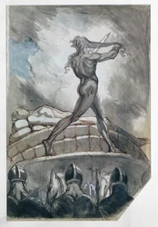 Achille sacrifiant ses cheveux pour Patrocle, 1800-5