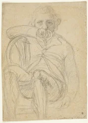 Portrait de Fuseli (recto) ; Esquisse d