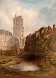 Carrière de Lindsay Street et Vieux Clocher, vers 1855