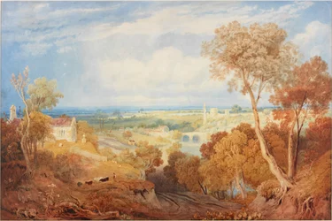 Château de Barnard, vers 1835