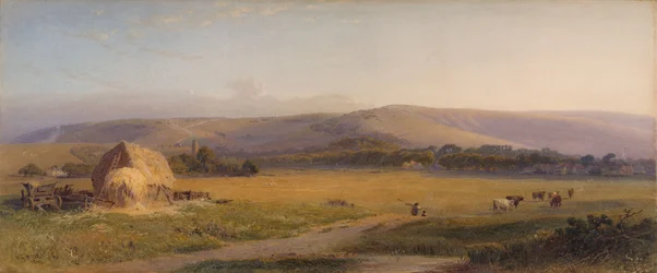 Pâturages des South Downs, 1867