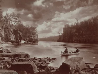 Lower Jaws, Dells of the Wisconsin, 1903 (photo)