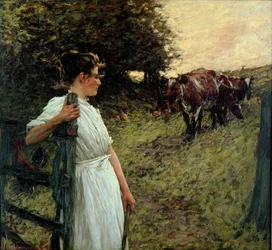 La fille du fermier, années 1890