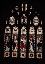 Christ et les quatre évangélistes