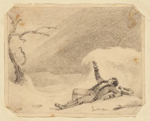 Homme dans la neige