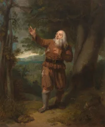 M. Hackett dans le rôle de Rip Van Winkle