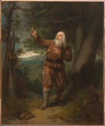 M. Hackett, dans le rôle de Rip Van Winkle