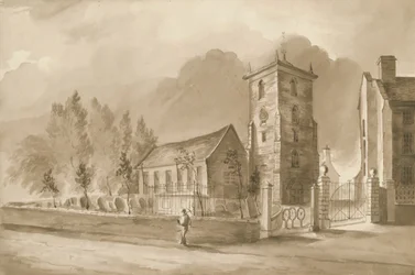 Église de Willenhall, vers 1844