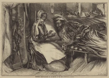 Charité de Noël, intérieur d