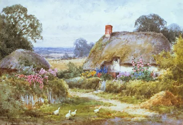 Un cottage en été