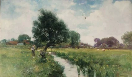 Dans les prés