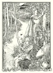 Illustration pour The Pilgrim