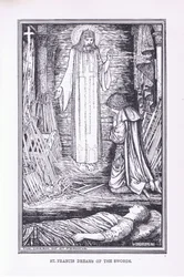 Saint François rêve des épées