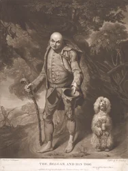 Le Mendiant et son chien