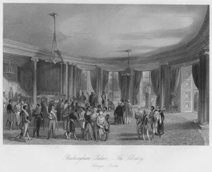 Buckingham Palace - La Bibliothèque. Foreign Levée