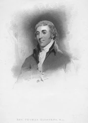 Rév. Thomas Gisborne, M.A., vers 1814