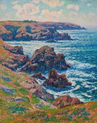 La terre de Cléden, Pointe du Raz, Finistère, 1911