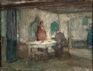 Et il disparut de leur vue