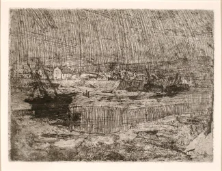 Bateaux de pêche chavirés, Bretagne