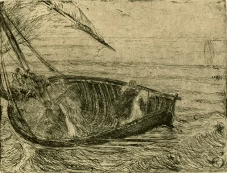 Le Christ marchant sur l