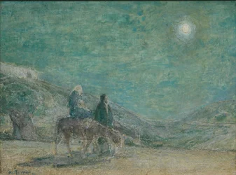 Fuite en Égypte, vers 1916