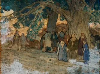 Il a guéri les malades, vers 1930