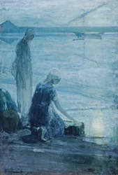 Moïse dans les joncs, 1921