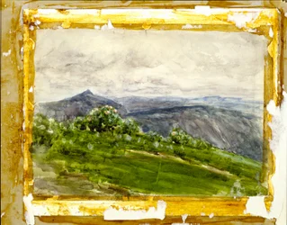 Paysage de montagne, Highlands, Caroline du Nord