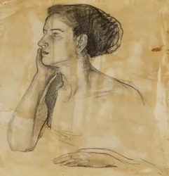 Étude pour le portrait de Mme Atherton Curtis