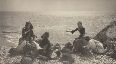 Commérages sur la plage
